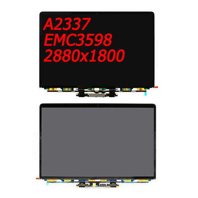 A2337 Macbook Retina ال سی دی جایگزین Emc 3598 Ips Tyoe M1 2019 2020 سال