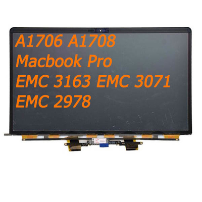 A1706 A1708 Macbook Pro جایگزین ال سی دی EMC 3163 EMC 3071 EMC 2978