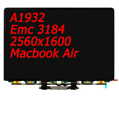 صفحه نمایش ال سی دی Macbook Air 2560x1600، تعویض صفحه نمایش A1932 Emc 3184